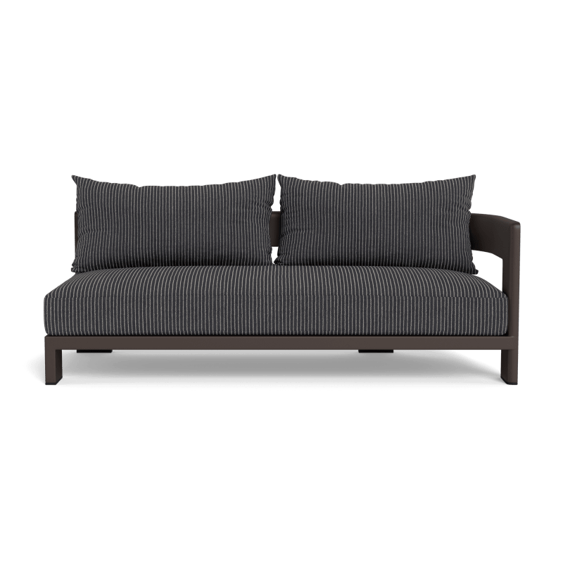 Victoria Aluminum 2 Seat 1 Arm Right