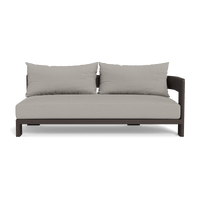 Victoria Aluminum 2 Seat 1 Arm Right
