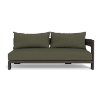 Victoria Aluminum 2 Seat 1 Arm Right