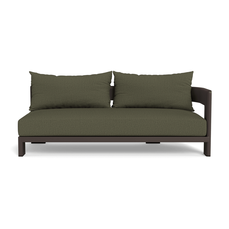 Victoria Aluminum 2 Seat 1 Arm Right