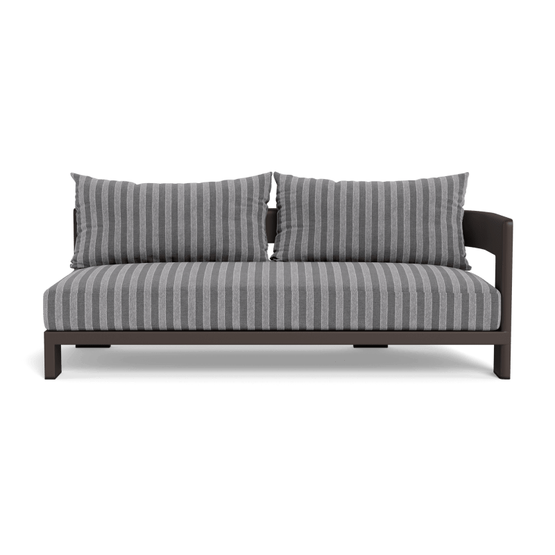 Victoria Aluminum 2 Seat 1 Arm Right
