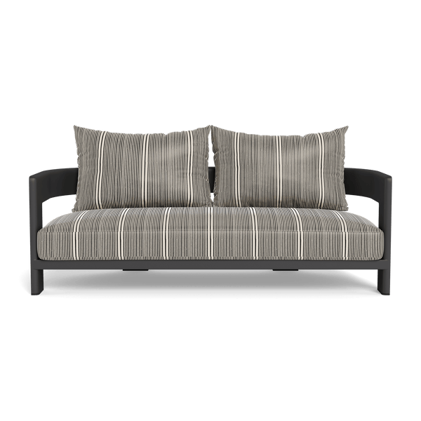 VICTORIA ALUMINUM 2 Seat Sofa | Aluminum Asteroid, Bateau Classic,