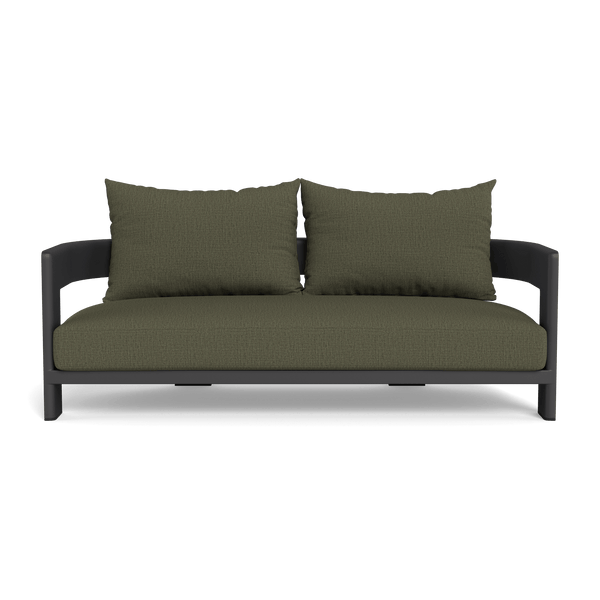 VICTORIA ALUMINUM 2 Seat Sofa | Aluminum Asteroid, Stirling Moss,