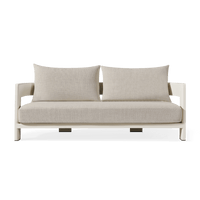 Victoria Aluminum 2 Seat Sofa