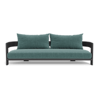 Victoria Aluminum 3 Seat Sofa