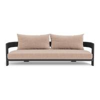 Victoria Aluminum 3 Seat Sofa