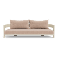Victoria Aluminum 3 Seat Sofa