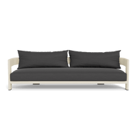 Victoria Aluminum 3 Seat Sofa