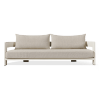 Victoria Aluminum 3 Seat Sofa