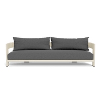 Victoria Aluminum 3 Seat Sofa