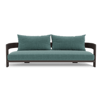 Victoria Aluminum 3 Seat Sofa