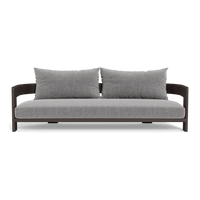 Victoria Aluminum 3 Seat Sofa