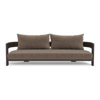 Victoria Aluminum 3 Seat Sofa