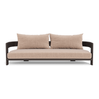 Victoria Aluminum 3 Seat Sofa