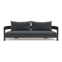 Victoria Aluminum 3 Seat Sofa