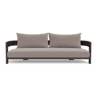 Victoria Aluminum 3 Seat Sofa