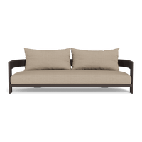 Victoria Aluminum 3 Seat Sofa