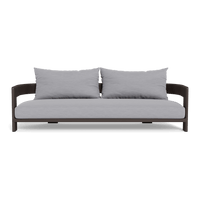 Victoria Aluminum 3 Seat Sofa