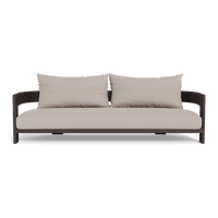 Victoria Aluminum 3 Seat Sofa