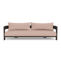 Victoria Aluminum 3 Seat Sofa