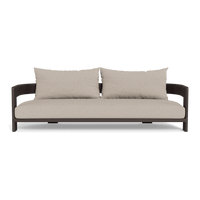 Victoria Aluminum 3 Seat Sofa