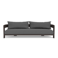 Victoria Aluminum 3 Seat Sofa