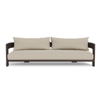 Victoria Aluminum 3 Seat Sofa