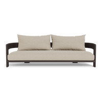 Victoria Aluminum 3 Seat Sofa