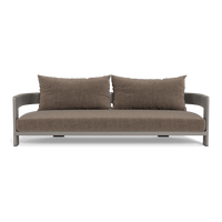 Victoria Aluminum 3 Seat Sofa