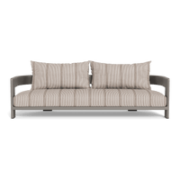 Victoria Aluminum 3 Seat Sofa