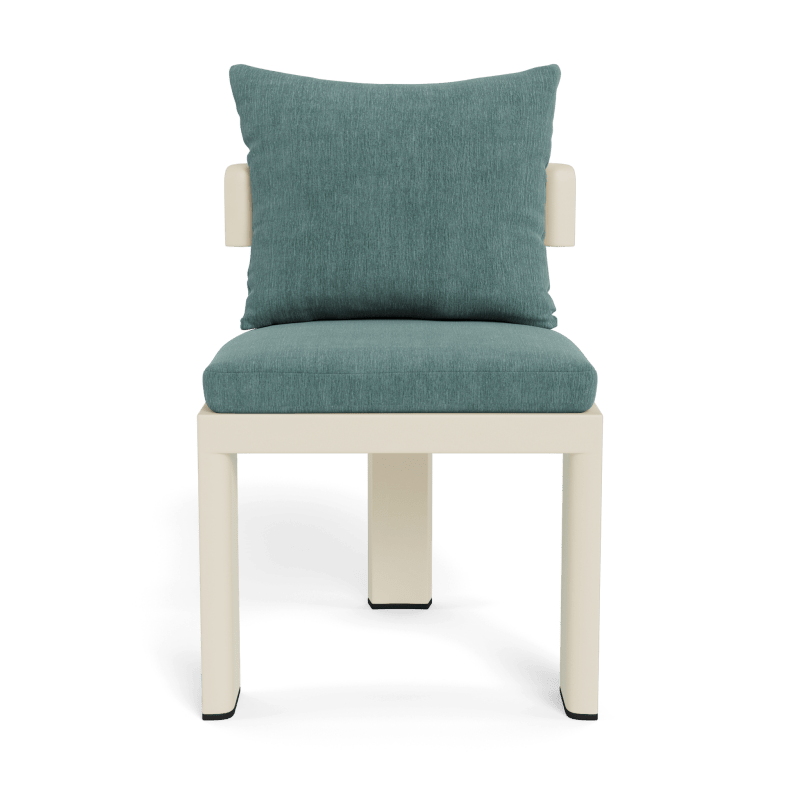 Victoria Aluminum Armless Dining Chair