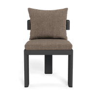 Victoria Aluminum Armless Dining Chair