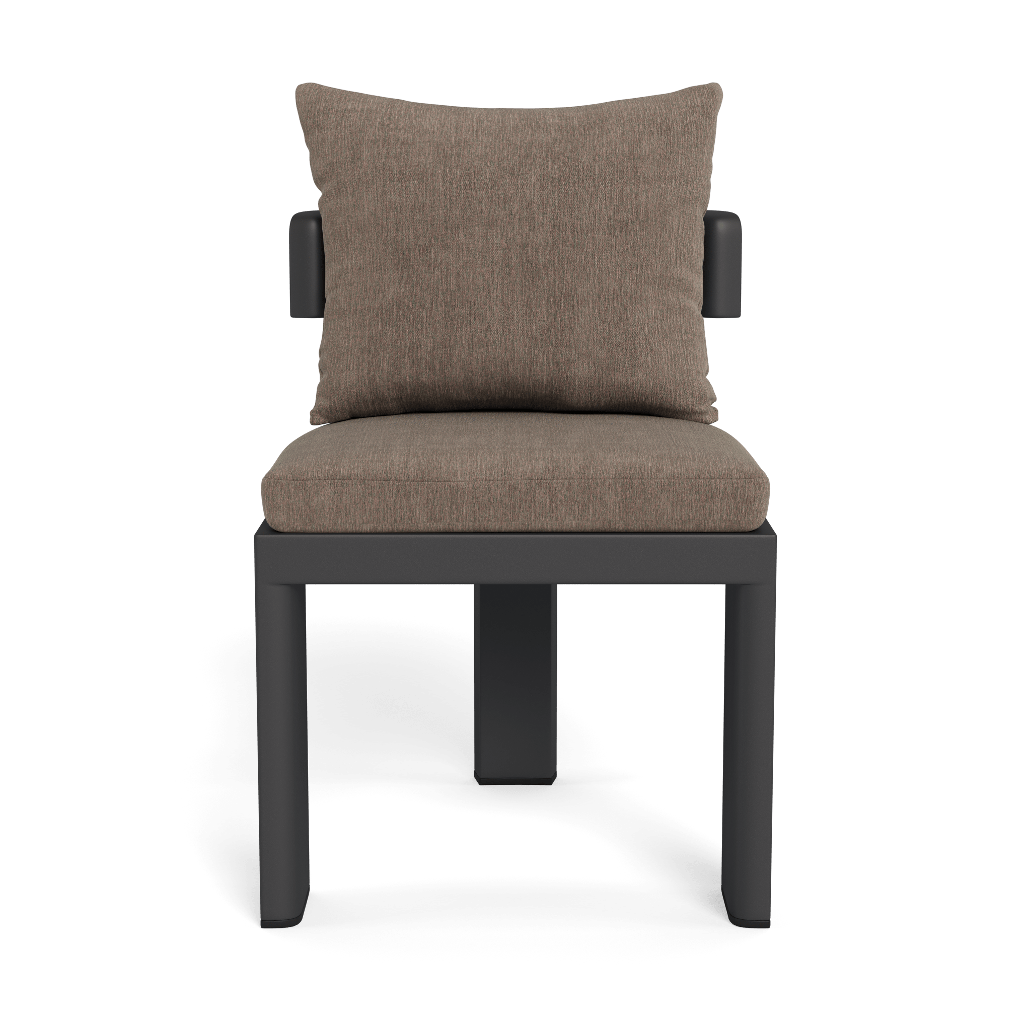 Victoria Aluminum Armless Dining Chair