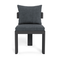 Victoria Aluminum Armless Dining Chair