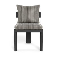 Victoria Aluminum Armless Dining Chair