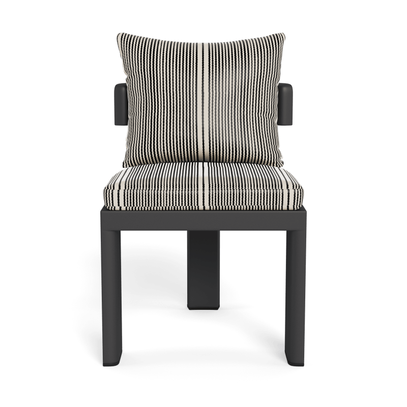 Victoria Aluminum Armless Dining Chair