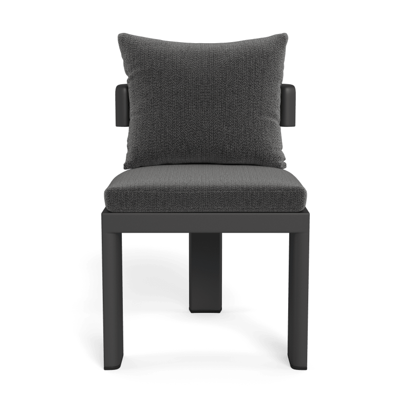 Victoria Aluminum Armless Dining Chair