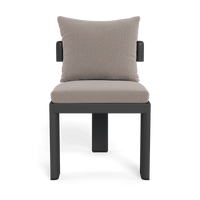 Victoria Aluminum Armless Dining Chair