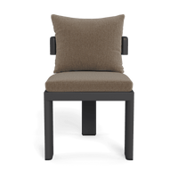 Victoria Aluminum Armless Dining Chair