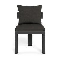 Victoria Aluminum Armless Dining Chair