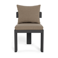 Victoria Aluminum Armless Dining Chair
