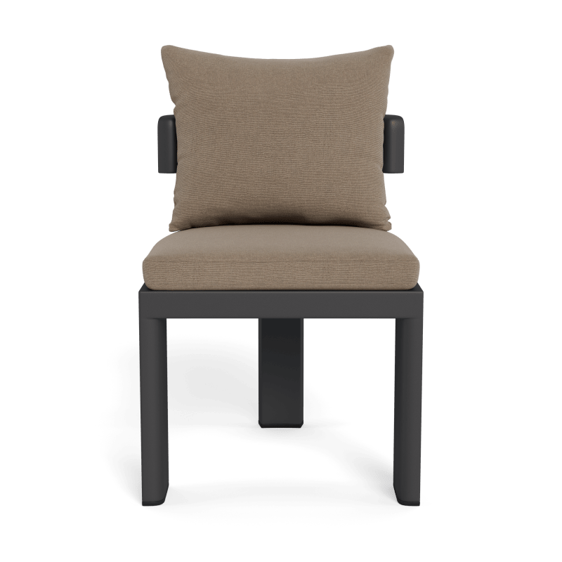 Victoria Aluminum Armless Dining Chair