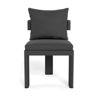 Victoria Aluminum Armless Dining Chair