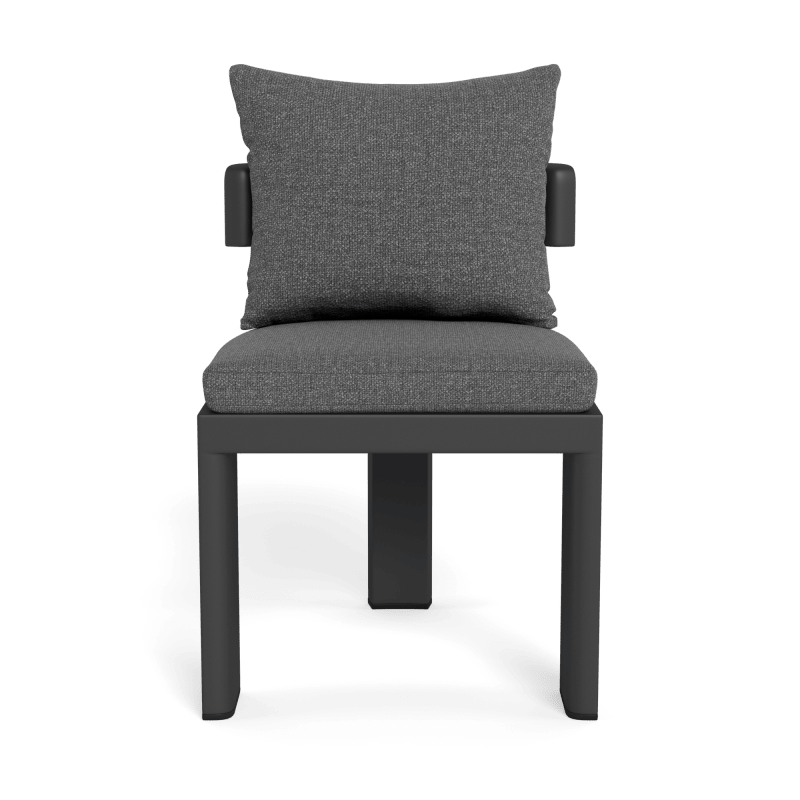 Victoria Aluminum Armless Dining Chair