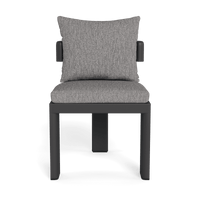 Victoria Aluminum Armless Dining Chair
