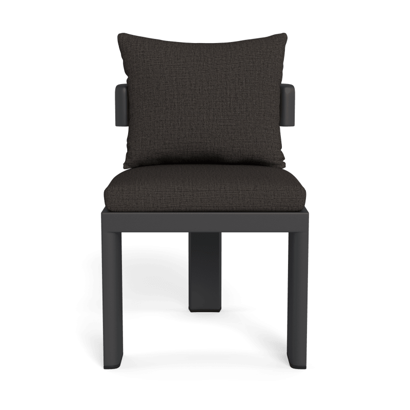 Victoria Aluminum Armless Dining Chair