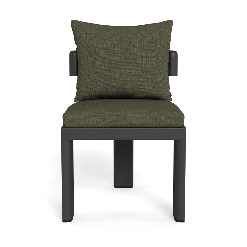 Victoria Aluminum Armless Dining Chair