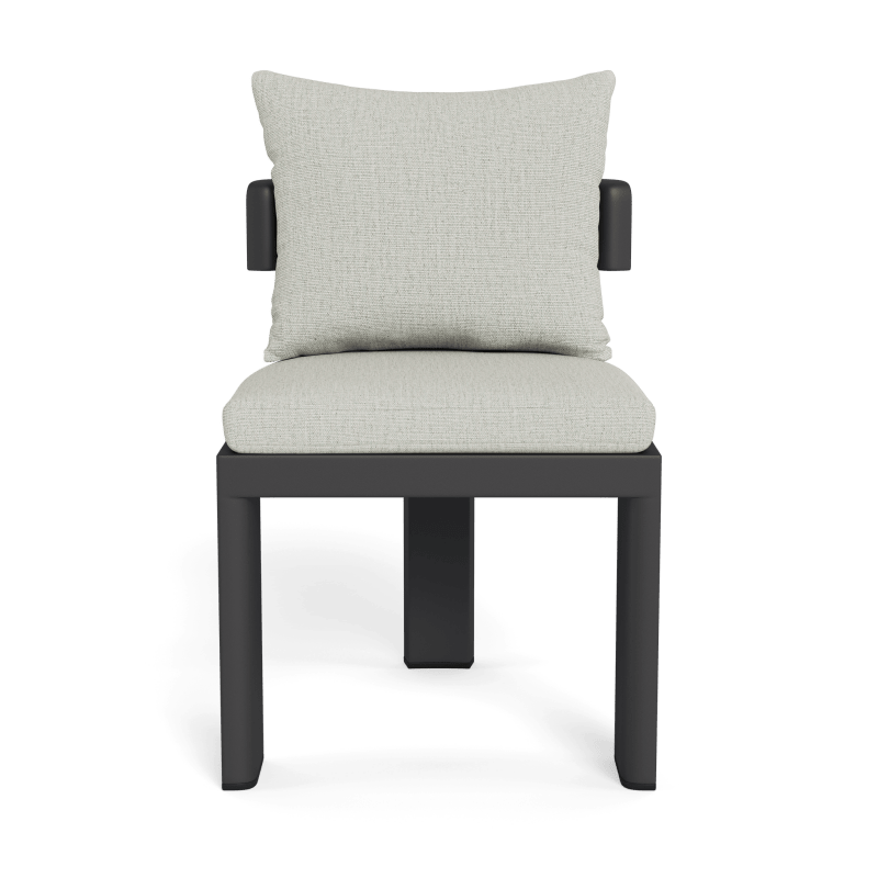 Victoria Aluminum Armless Dining Chair