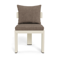 Victoria Aluminum Armless Dining Chair