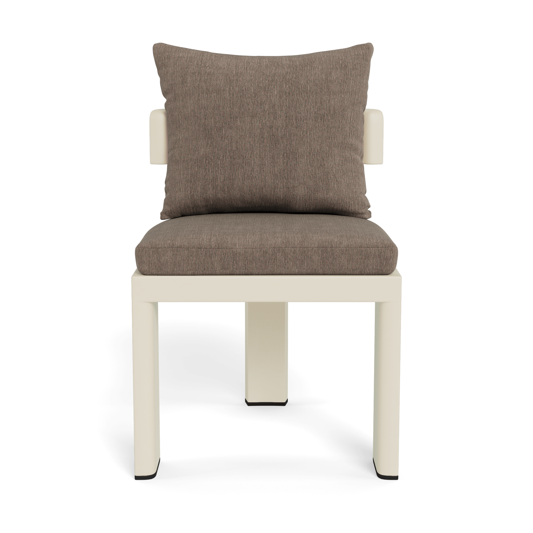 Victoria Aluminum Armless Dining Chair